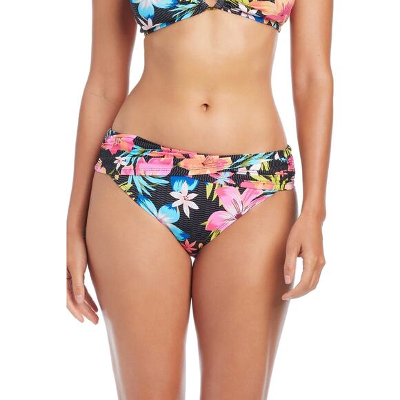 Bleu by Rod Beattie Women's Hipster Bikini Bottoms Multi Size 10 0996 - Picture 1 of 2